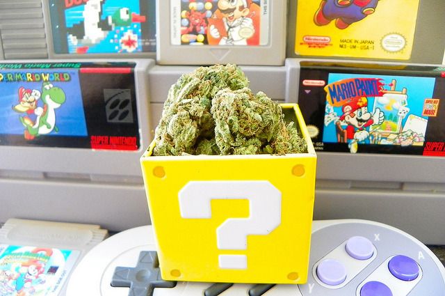 Cannabis y gaming.