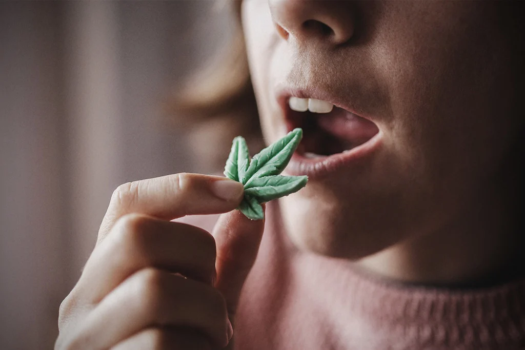 Golosinas y chupetines con marihuana