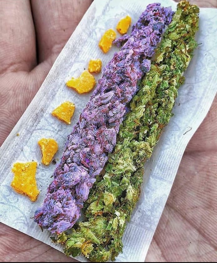 ¿Qué es la marihuana morada?